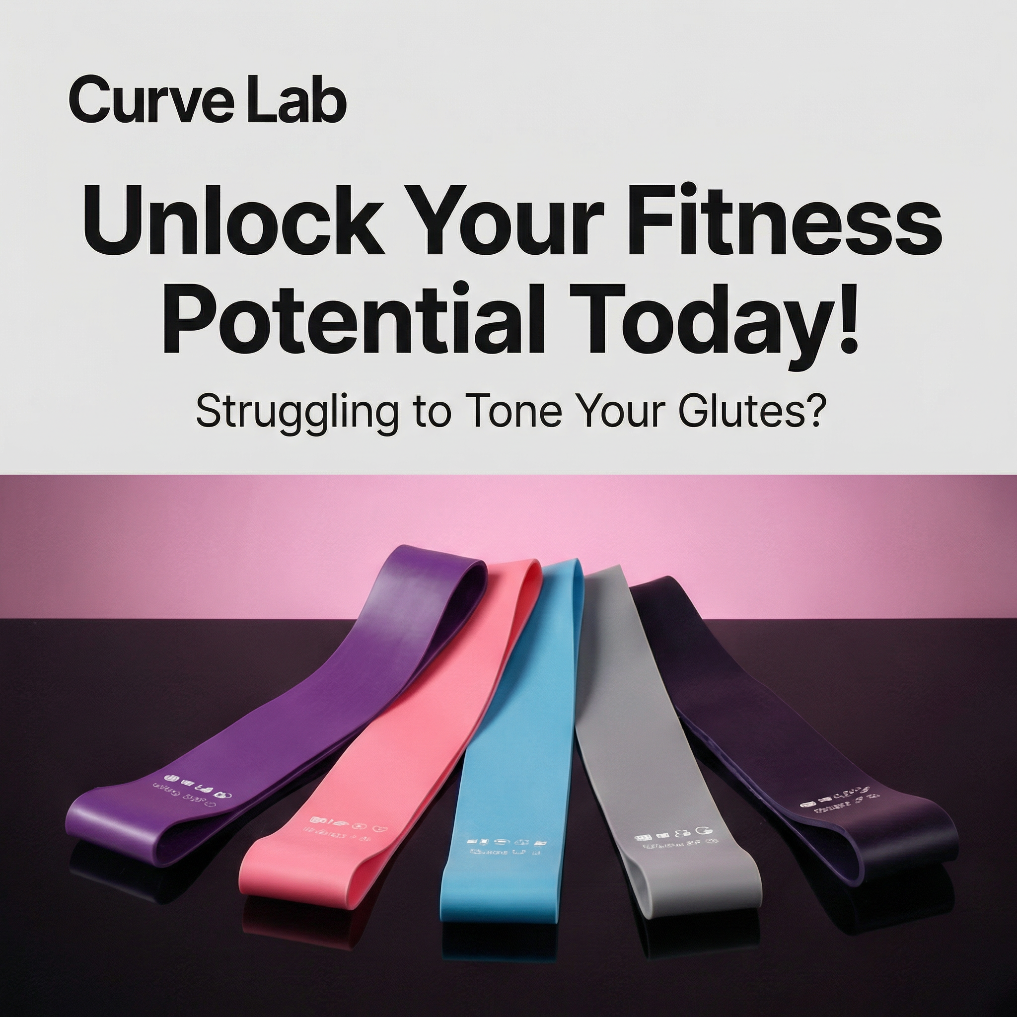 Elastic Glutes Resistance Bands