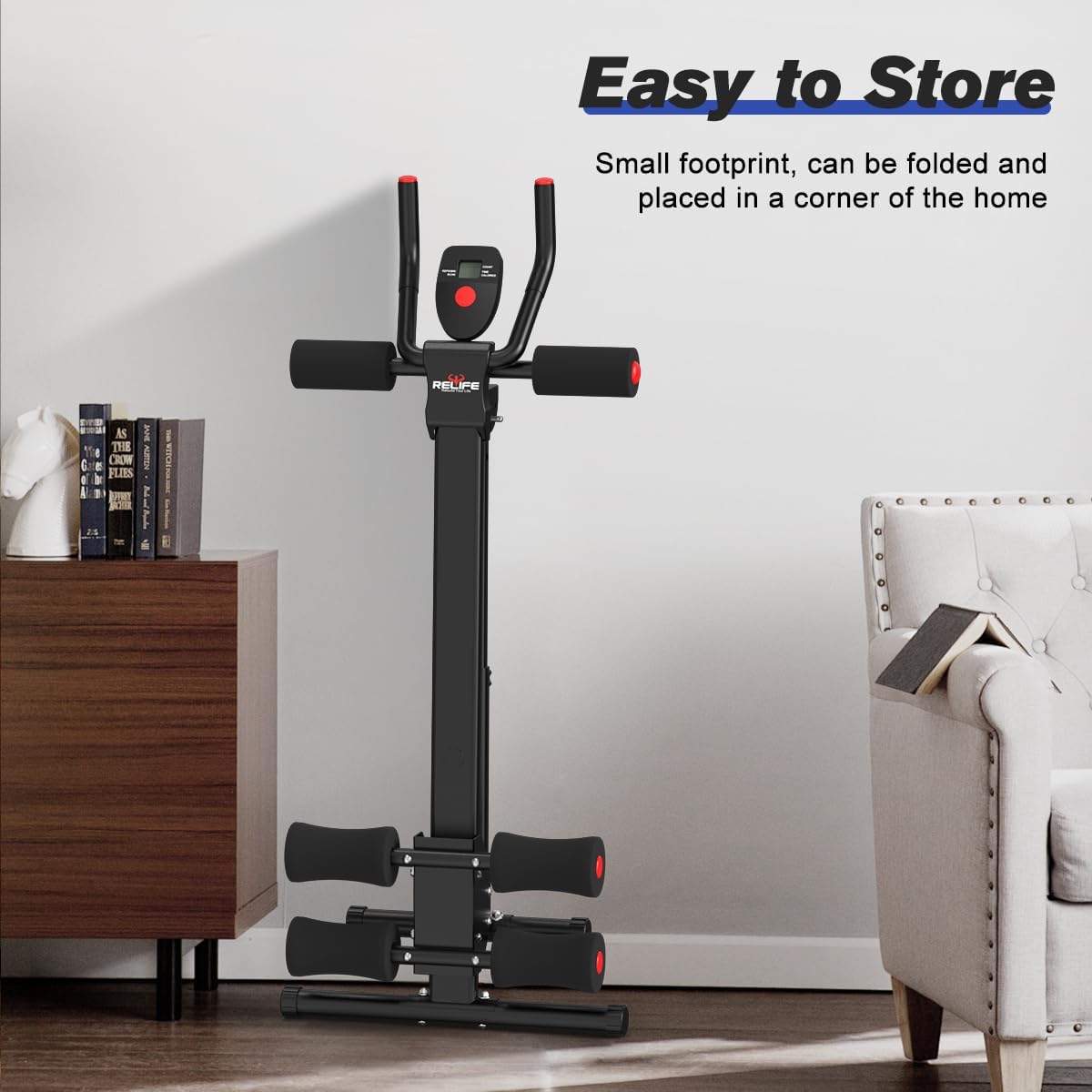 Foldable Abdominal Waist Trainer Machine