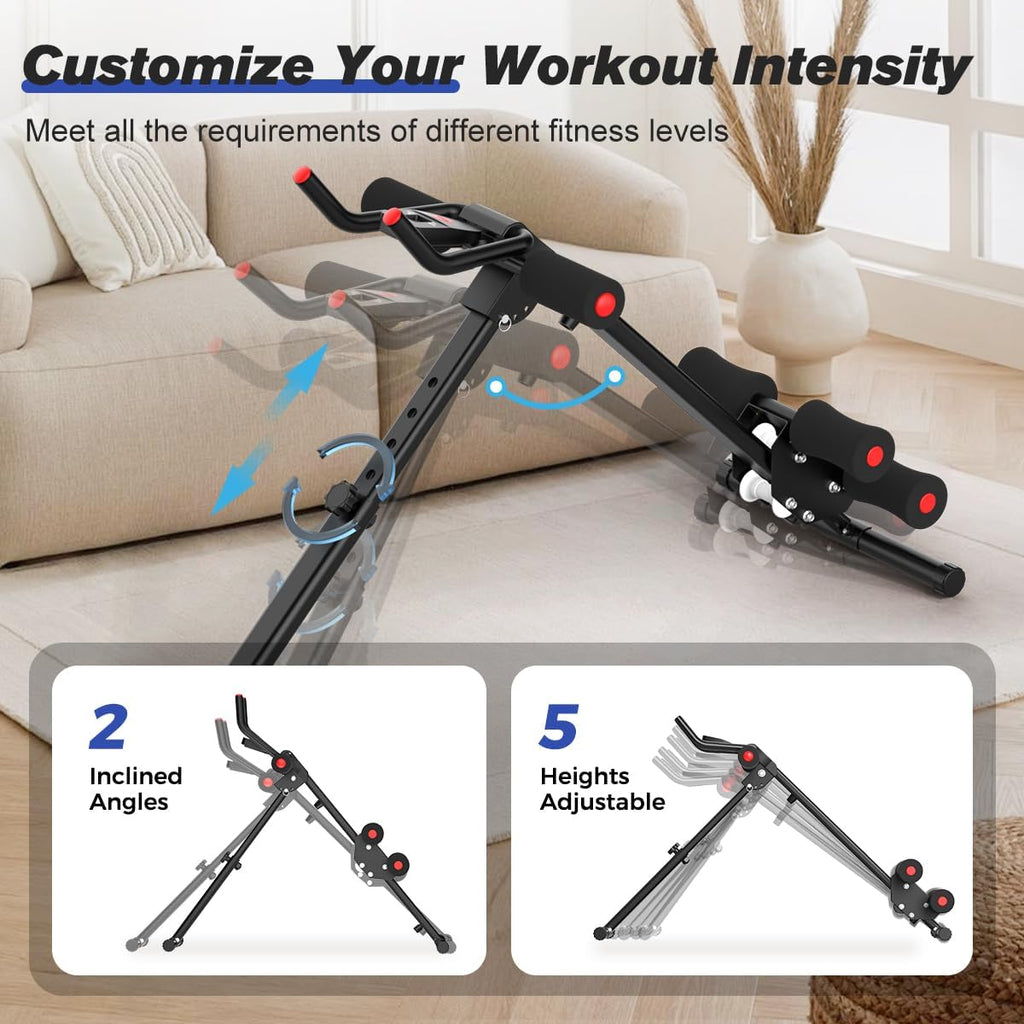 Foldable Abdominal Waist Trainer Machine